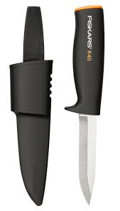 Cuchillo Universal Fiskars para Jardín con Funda