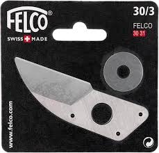 FELCO 30/3 - Hoja Repuesto Plateada para Tijeras de Jardín